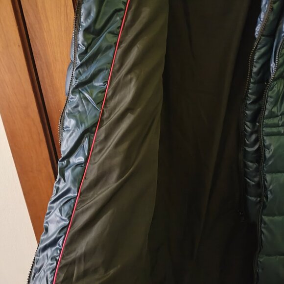 Jessica Simpson Black Puffer Jack with Leopard Lining - Picture 6 of 7